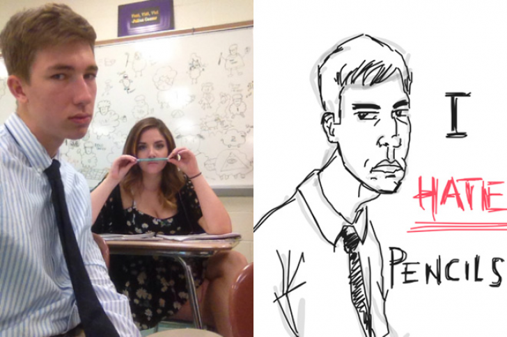 Drawings Of Selfies_18