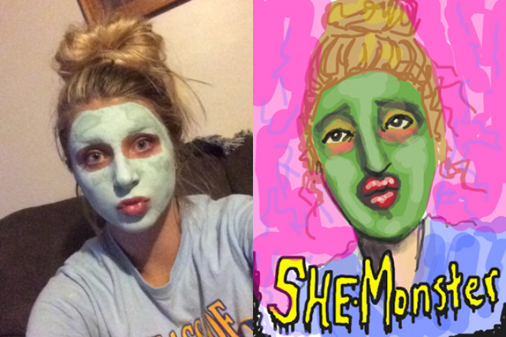 Drawings Of Selfies_3