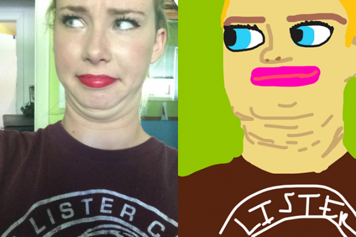 Drawings Of Selfies_6