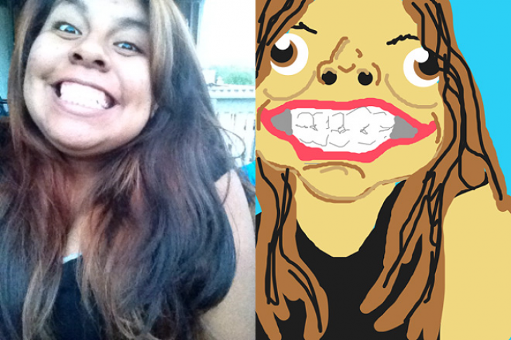 Drawings Of Selfies_9