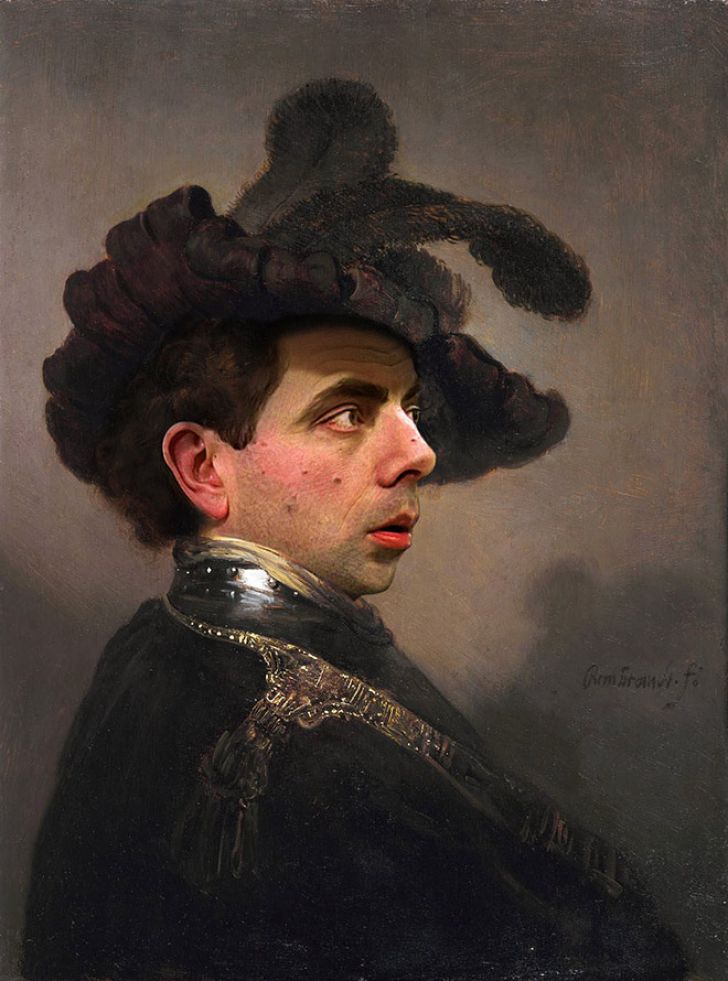 Historical Portraits, Starring Mr. Bean_3