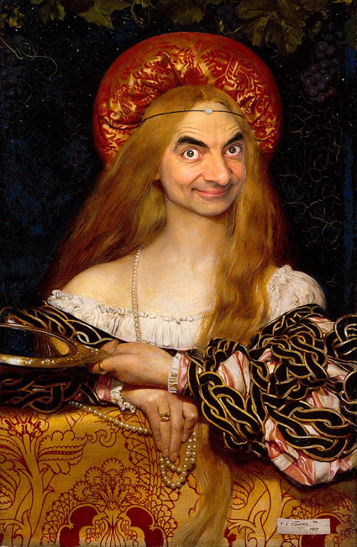 Historical Portraits, Starring Mr. Bean_4