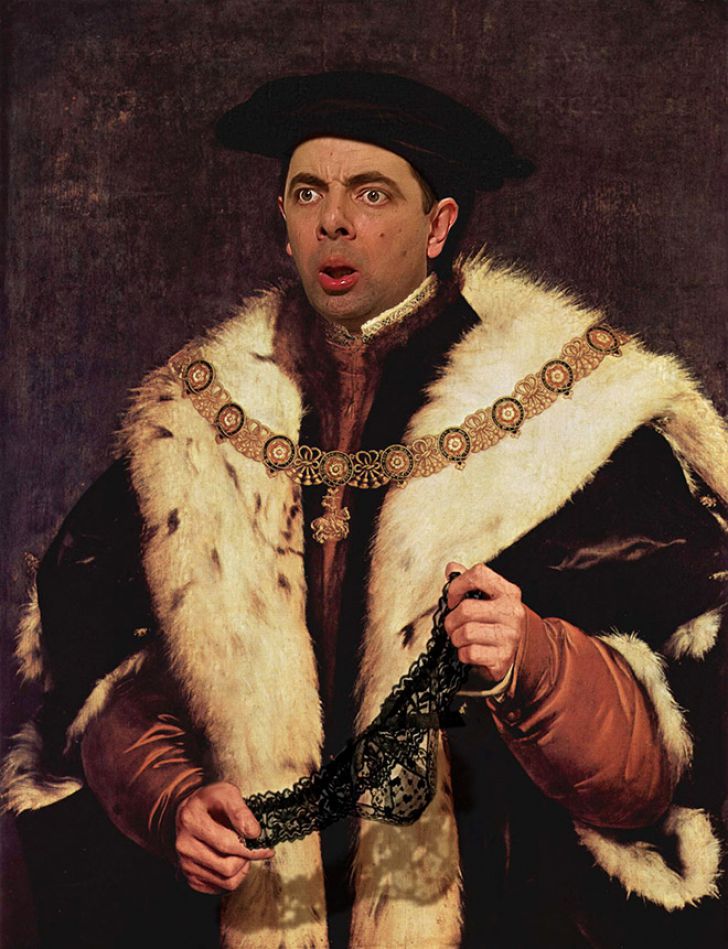 Historical Portraits, Starring Mr. Bean_7