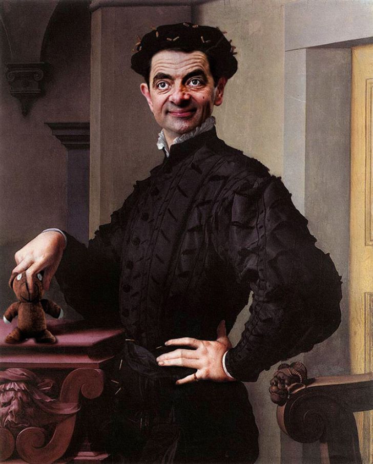 Historical Portraits, Starring Mr. Bean_8