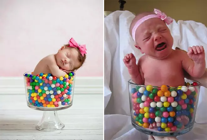 Baby Photoshoots: Expectations vs. Reality