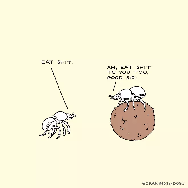 Funny Simple Cartoons by Henry James Garrett