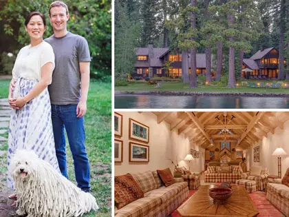 A Look Inside Mark Zuckerberg's $59 Million Lake Tahoe Compound
