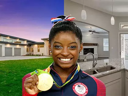Simone Biles Really Stuck The Landing With Her Modern Houston Estate