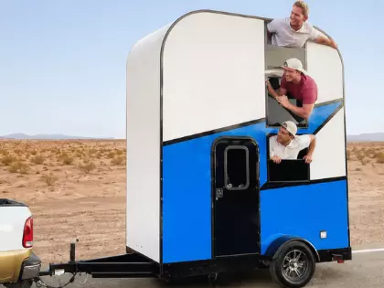 World's First 13-Foot Triple-Deck Micro Camper: Step Inside!